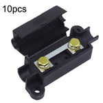10pcs piccolo forcella bullone fusibile blocco auto aria condizionata fino in fondo portafusibili scatola dei fusibili, 10pcs Fuse Holder