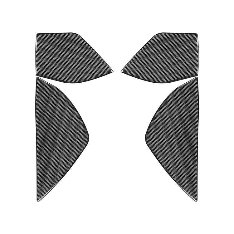 Adesivi decorativi per slot anteriore per Chevrolet Corvette C8, 4 pezzi/set