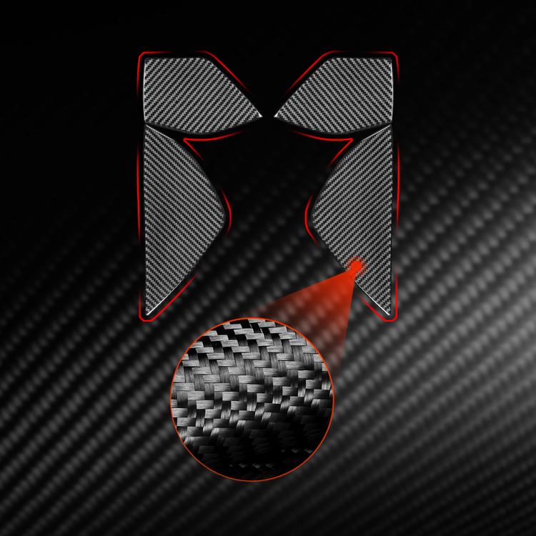 Adesivi decorativi per slot anteriore per Chevrolet Corvette C8, 4 pezzi/set