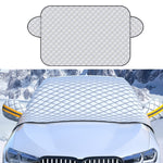SUITU R-3945 Parabrezza invernale per auto Parabrezza antineve Sbrinamento Parasole Abbigliamento per auto ispessito, Stile:, Non-magnet Clip Door, Non-magnet With Earmuffs, 5 Magnets With Earmuffs, Non-magnet Three Layers Thickened                    ...