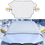 SUITU R-3945 Parabrezza invernale per auto Parabrezza antineve Sbrinamento Parasole Abbigliamento per auto ispessito, Stile:, Non-magnet Clip Door, Non-magnet With Earmuffs, 5 Magnets With Earmuffs, Non-magnet Three Layers Thickened                    ...