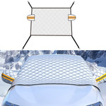 SUITU R-3945 Parabrezza invernale per auto Parabrezza antineve Sbrinamento Parasole Abbigliamento per auto ispessito, Stile:, Non-magnet Clip Door, Non-magnet With Earmuffs, 5 Magnets With Earmuffs, Non-magnet Three Layers Thickened                    ...
