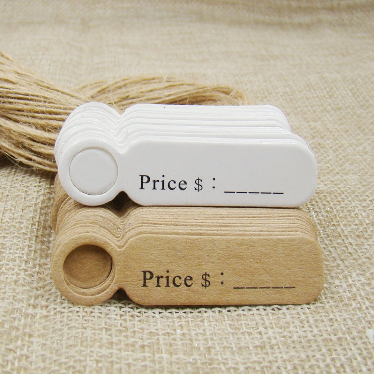100 pz/set piccola etichetta da forno retrò gioielli fai da te cartellino del prezzo segnalibro carta regalo, Thankyou Cowhide, Handmade White, Thankyou White, Handmade Cowhide, Price Cowhide, Price White