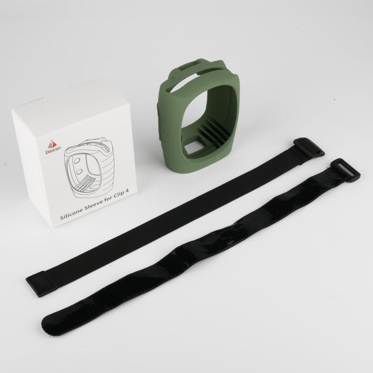 Custodia protettiva in silicone per altoparlante JBL Clip 4 Bluetooth con cinturini, Style 2 (Black), Style 2 (Blue), Style 2 (Green), Style 2 (Pink)