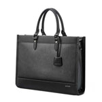 Bopai 11-98811 Cartella Messenger per borsa per laptop di grande capacità da lavoro in pelle, 11-98811