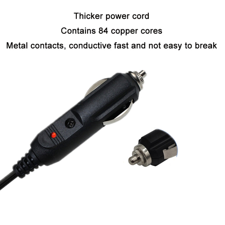 3 in 1 120W Accendisigari per auto Interruttore indipendente Caricatore doppio USB, ZNB03S