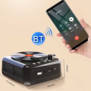 Mini altoparlante Bluetooth giradischi H3