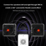 Mini altoparlante Bluetooth giradischi H3 design vinile