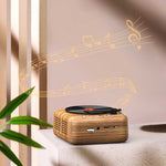 Mini altoparlante Bluetooth giradischi H3 design vinile