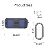 Per Bose QuietComfort Ear Buds Auricolari Bluetooth Custodia protettiva in silicone antiurto