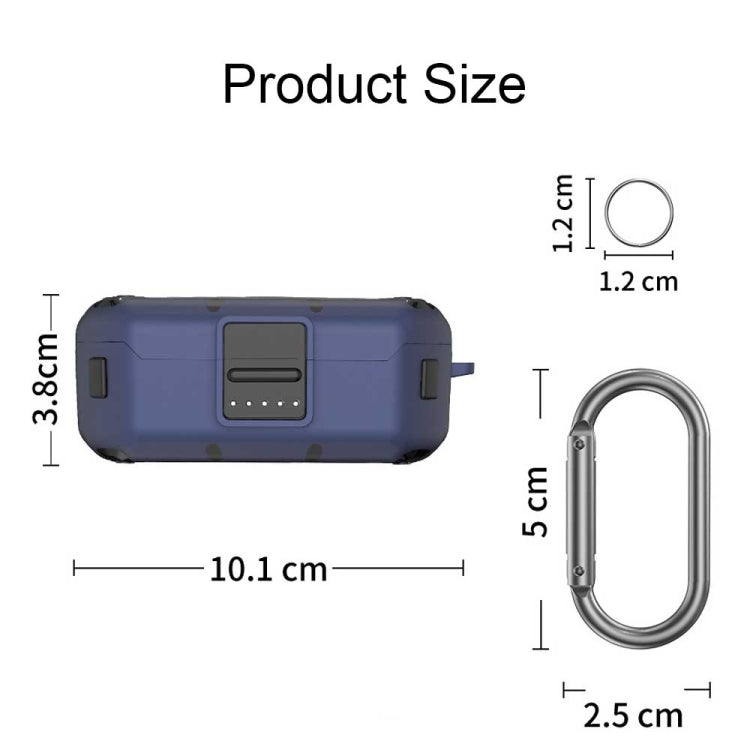 Per Bose QuietComfort Ear Buds Auricolari Bluetooth Custodia protettiva in silicone antiurto