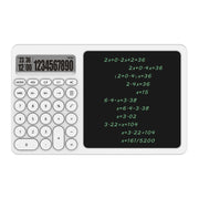 Calcolatrice da ufficio Lavagna per scrittura a mano LCD con supporto, White
