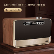 Altoparlante Bluetooth wireless HIFI in legno W1