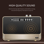 Altoparlante Bluetooth wireless in legno W1 con effetti HIFI