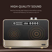 Altoparlante Bluetooth wireless HIFI in legno W1