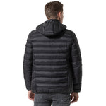 Giacca riscaldata elettrica invernale USB Giacca termica calda, 4 Zone Blue S, 4 Zone Blue M, 4 Zone Blue L, 4 Zone Blue XL, 4 Zone Blue XXL, 4 Zone Blue 3XL, 4 Zone Blue 4XL, 4 Zone Black  S, 4 Zone Black  M, 4 Zone Black  L, 4 Zone Black  XL         ...
