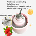 10 PZ CA-AD540 Bicchiere per succo elettrico portatile Lama con denti a sei lame, Six Leaf With Teeth