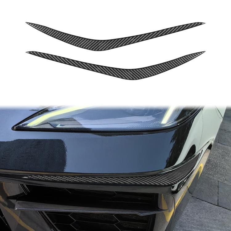 Adesivo decorativo per paraurti, set da 2 pezzi, per Chevrolet Corvette C8