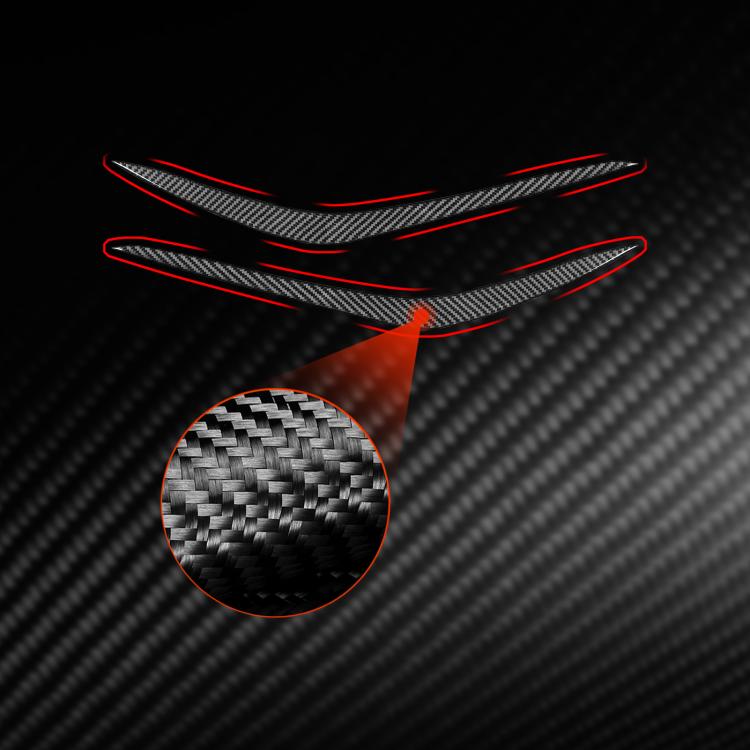 Adesivo decorativo per paraurti, set da 2 pezzi, per Chevrolet Corvette C8