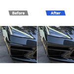 Adesivo decorativo per paraurti, set da 2 pezzi, per Chevrolet Corvette C8