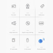 Altoparlante Bluetooth TEMEIYIN con display LED