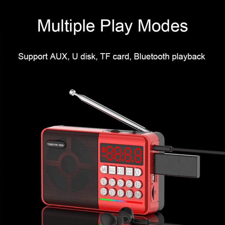 Altoparlante Bluetooth TEMEIYIN con display LED
