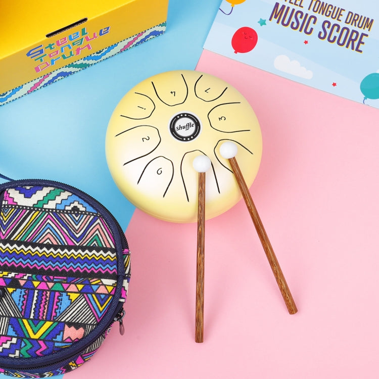 Shuffle SD-5 Tamburo a percussione in acciaio 5,5 pollici