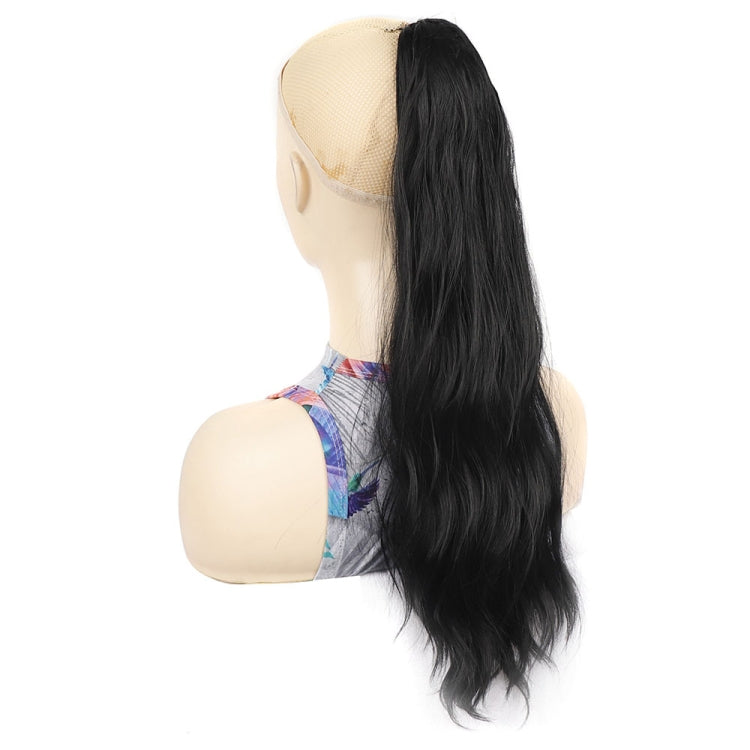 P96 Parrucca con clip Lunga coda di cavallo Ondulazione dell'acqua Parrucca riccia lunga