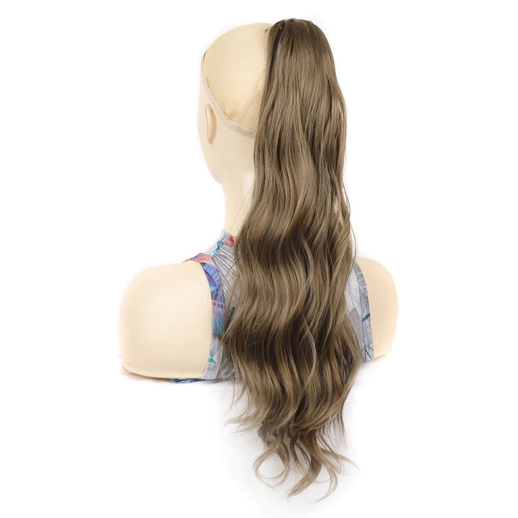 P96 Parrucca con clip Lunga coda di cavallo Ondulazione dell'acqua Parrucca riccia lunga