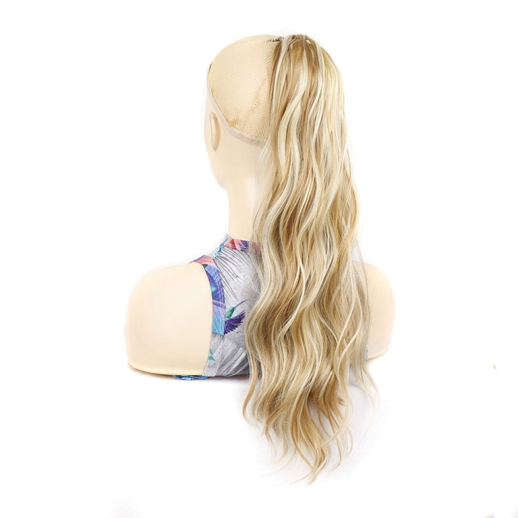 P96 Parrucca con clip Lunga coda di cavallo Ondulazione dell'acqua Parrucca riccia lunga