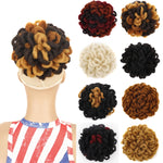 LSFBZB Parrucca Dreadlocks con coulisse Caterpillar Dreadlock Chignon per capelli ispidi, Spec:, 1B, 2, 1BH27, 1BHBUG, 4H27H30, 99JHBUGH, 27, 30, 27H613, 613