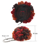 LSFBZB Parrucca Dreadlocks con coulisse Caterpillar Dreadlock Chignon per capelli ispidi, Spec:, 1B, 2, 1BH27, 1BHBUG, 4H27H30, 99JHBUGH, 27, 30, 27H613, 613