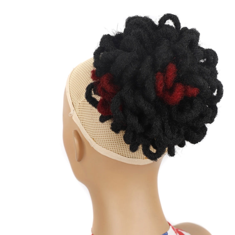 LSFBZB Parrucca Dreadlocks con coulisse Caterpillar Dreadlock Chignon per capelli ispidi, Spec:, 1B, 2, 1BH27, 1BHBUG, 4H27H30, 99JHBUGH, 27, 30, 27H613, 613