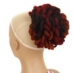 LSFBZB Parrucca Dreadlocks con coulisse Caterpillar Dreadlock Chignon per capelli ispidi, Spec:, 1B, 2, 1BH27, 1BHBUG, 4H27H30, 99JHBUGH, 27, 30, 27H613, 613