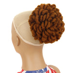 LSFBZB Parrucca Dreadlocks con coulisse Caterpillar Dreadlock Chignon per capelli ispidi, Spec:, 1B, 2, 1BH27, 1BHBUG, 4H27H30, 99JHBUGH, 27, 30, 27H613, 613