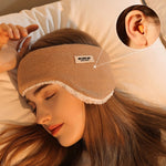 Golovejoy Winter Warm Cuffie insonorizzate + Set di tappi per le orecchie Maschera per gli occhi del sonno, 2 In 1 (Beige), 2 In 1 (Khaki), 2 In 1 (Gray), 2 In 1 (Pink), 2 In 1 (Black)