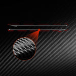 Adesivi decorativi per fanali posteriori per Chevrolet Corvette C8, 2 pezzi/set