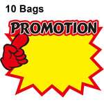 10 buste 25x19 cm Adesivo esplosione Etichetta prezzo prodotto Etichetta prezzo supermercato, WM-001, WM-002, WM-003, WM-005, WM-006, WM-007, WM-008, WM-009, WM-010, WM-011, WM-012, WM-013, XD-511, XD-520, XD-532, XD-537, XD-541, XD-559