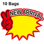 10 buste 25x19 cm Adesivo esplosione Etichetta prezzo prodotto Etichetta prezzo supermercato, WM-001, WM-002, WM-003, WM-005, WM-006, WM-007, WM-008, WM-009, WM-010, WM-011, WM-012, WM-013, XD-511, XD-520, XD-532, XD-537, XD-541, XD-559