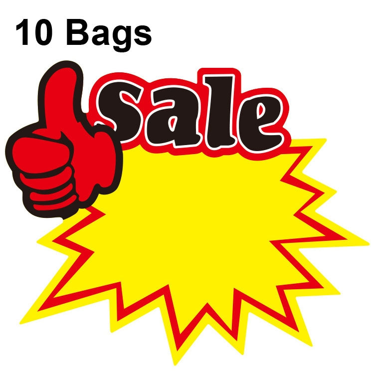 10 sacchetti 18x14cm Adesivo esplosione Etichetta prezzo prodotto Etichetta prezzo supermercato, WM-101, WM-102, WM-103, WM-105, WM-106, WM-107, WM-108, WM-109, WM-10, WM-111, WM-12, WM-113, XD-028, XD-022, XD-009, XD-047, XD-051, XD-069