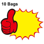 10 sacchetti 18x14cm Adesivo esplosione Etichetta prezzo prodotto Etichetta prezzo supermercato, WM-101, WM-102, WM-103, WM-105, WM-106, WM-107, WM-108, WM-109, WM-10, WM-111, WM-12, WM-113, XD-028, XD-022, XD-009, XD-047, XD-051, XD-069