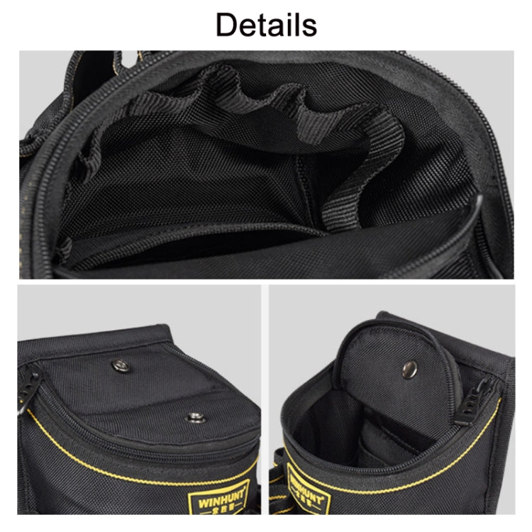 Borsa per attrezzi hardware multifunzionale in tela ispessita WINHUNT, modello:, WH008, WH016, WH032, WH062, WH068, Canvas Multifunctional Hardware Tool Bag, WH046