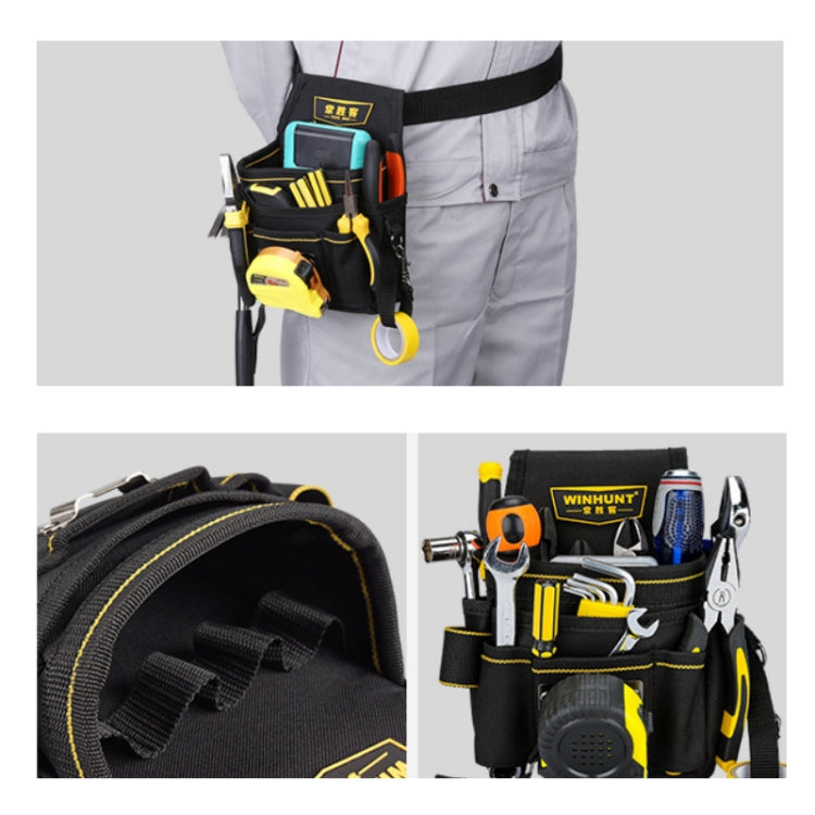 Borsa per attrezzi hardware multifunzionale in tela ispessita WINHUNT, modello:, WH008, WH016, WH032, WH062, WH068, Canvas Multifunctional Hardware Tool Bag, WH046