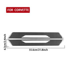 Adesivi decorativi per battitacco per Chevrolet Corvette C8, set da 2 pezzi.
