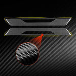 Adesivi decorativi per battitacco per Chevrolet Corvette C8, set da 2 pezzi.
