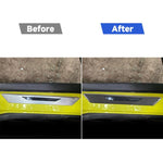Adesivi decorativi per battitacco per Chevrolet Corvette C8, set da 2 pezzi.