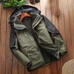 LSM-121 Giacche da uomo autunnali e invernali Afferra la fodera interna in pile Abbigliamento da escursionismo all'aperto, 6XL