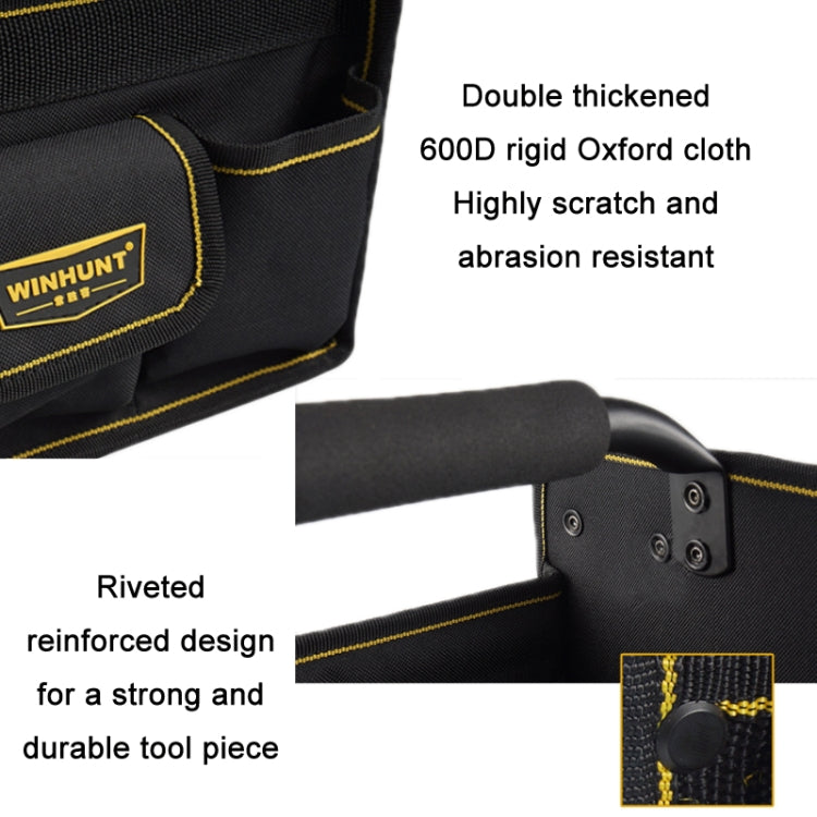 WINHUNT Kit di riparazione imbottito in tessuto Oxford portatile multifunzionale, WH001