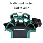 WINHUNT Borsa multifunzionale per attrezzi da elettricista in tela durevole, WH142, WH143, WH144