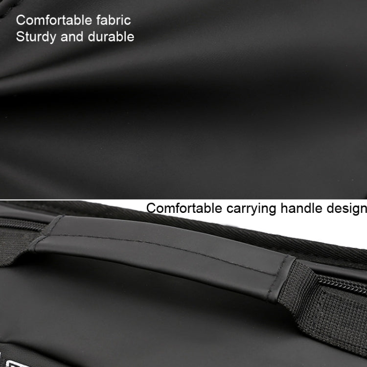 Marsupio da corsa all'aperto HAOSHUAI con borsa sul petto a strisce riflettenti, 1100-6 Khaki, 1100-6 Dark Blue, 1100-6 Black), 1100-6 Gray, 1100-6 Army Green, 1206 Royal Blue Strip, 1206 Silver Gray Strip